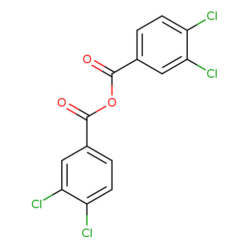 O=C(c1ccc(c(c1)Cl)Cl)OC(=O)c1ccc(c(c1)Cl)Cl