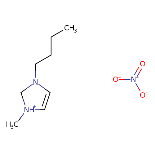 [O-][N+](=O)[O-].CCCCN1C=C[NH+](C1)C