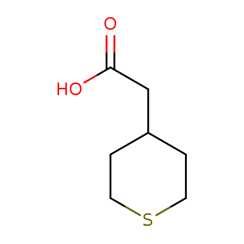 OC(=O)CC1CCSCC1