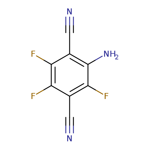 N#Cc1c(F)c(N)c(c(c1F)F)C#N