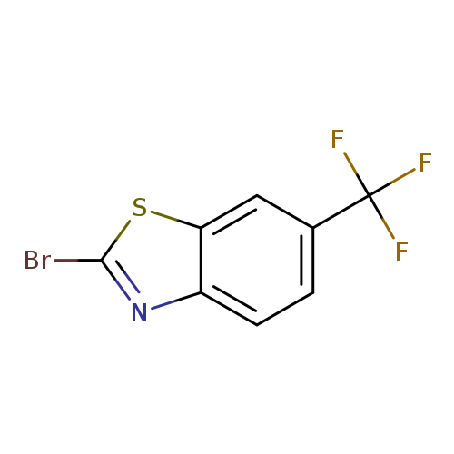 Brc1nc2c(s1)cc(cc2)C(F)(F)F