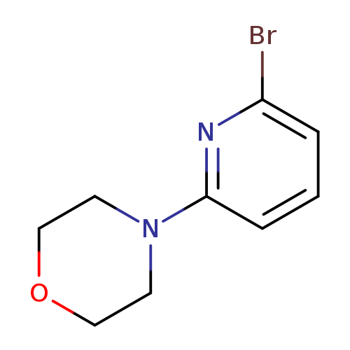 Brc1cccc(n1)N1CCOCC1