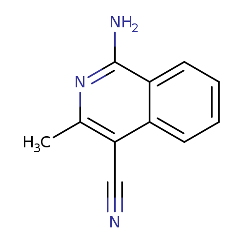 N#Cc1c(C)nc(c2c1cccc2)N