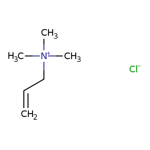 C=CC[N+](C)(C)C.[Cl-]