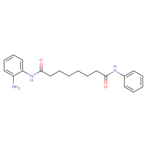 O=C(Nc1ccccc1)CCCCCCC(=O)Nc1ccccc1N