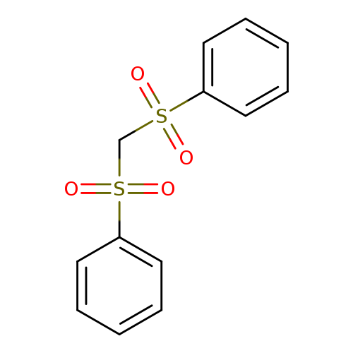 O=S(=O)(c1ccccc1)CS(=O)(=O)c1ccccc1