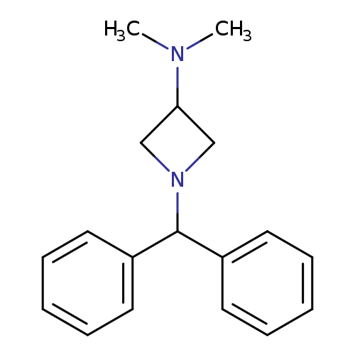 CN(C1CN(C1)C(c1ccccc1)c1ccccc1)C