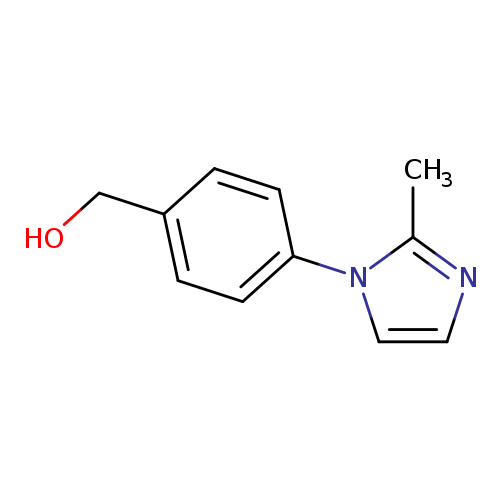 OCc1ccc(cc1)n1ccnc1C
