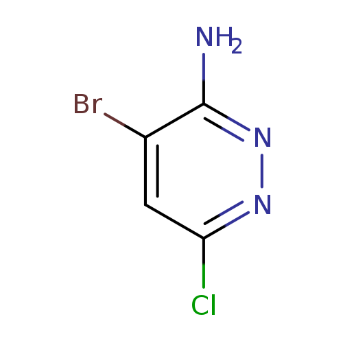 Clc1nnc(c(c1)Br)N