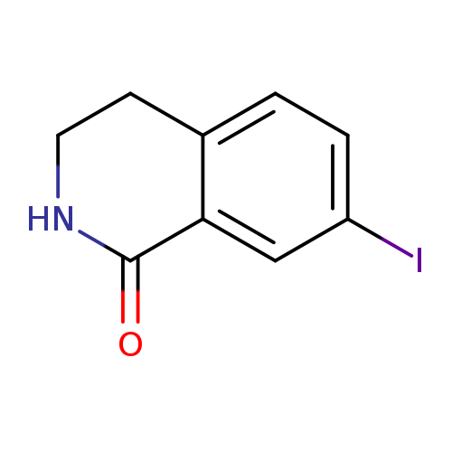 Ic1ccc2c(c1)C(=O)NCC2