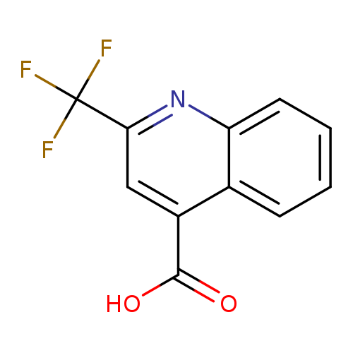 OC(=O)c1cc(nc2c1cccc2)C(F)(F)F