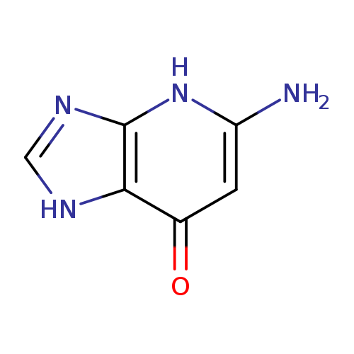 Nc1cc(=O)c2c([nH]1)nc[nH]2