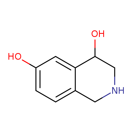 Oc1ccc2c(c1)C(O)CNC2