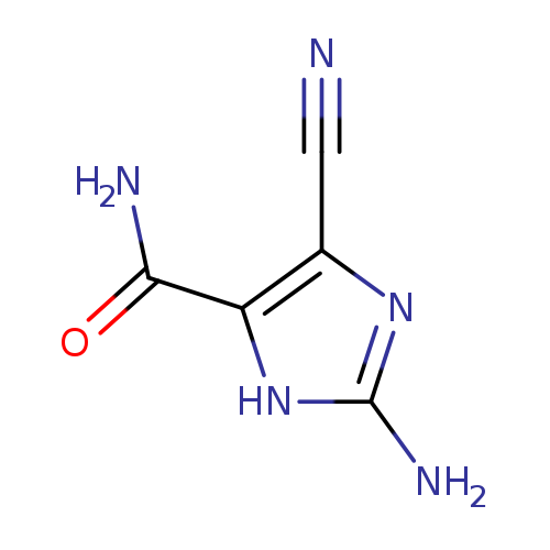 N#Cc1nc([nH]c1C(=O)N)N