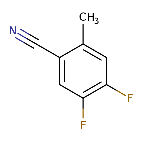 N#Cc1cc(F)c(cc1C)F