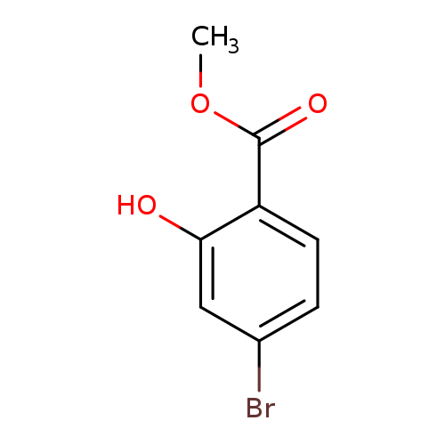 COC(=O)c1ccc(cc1O)Br