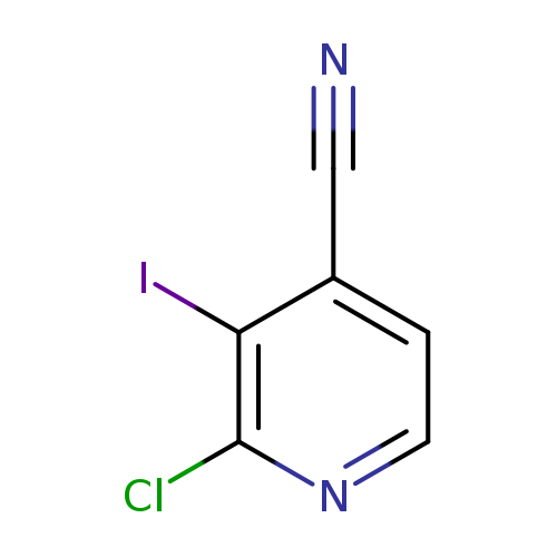N#Cc1ccnc(c1I)Cl