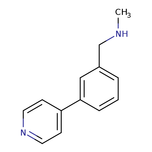 CNCc1cccc(c1)c1ccncc1