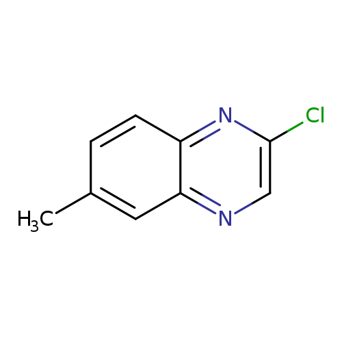 Cc1ccc2c(c1)ncc(n2)Cl
