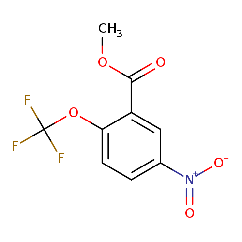 COC(=O)c1cc(ccc1OC(F)(F)F)[N+](=O)[O-]