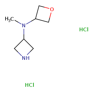CN(C1COC1)C1CNC1.Cl.Cl