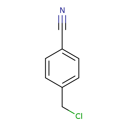 ClCc1ccc(cc1)C#N