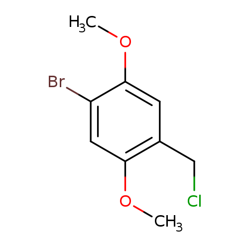 ClCc1cc(OC)c(cc1OC)Br