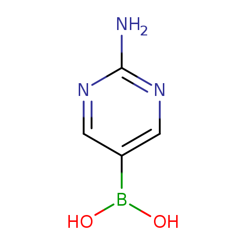 OB(c1cnc(nc1)N)O