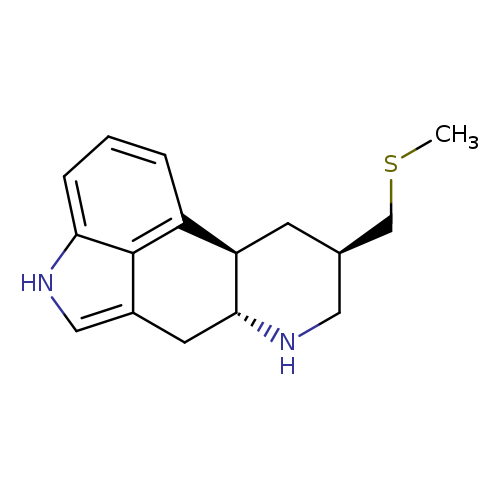 CSC[C@H]1CN[C@H]2[C@H](C1)c1cccc3c1c(C2)c[nH]3