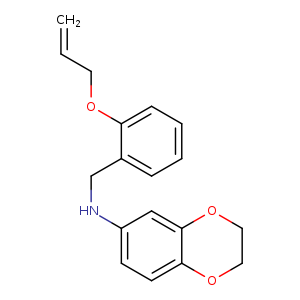 C=CCOc1ccccc1CNc1ccc2c(c1)OCCO2