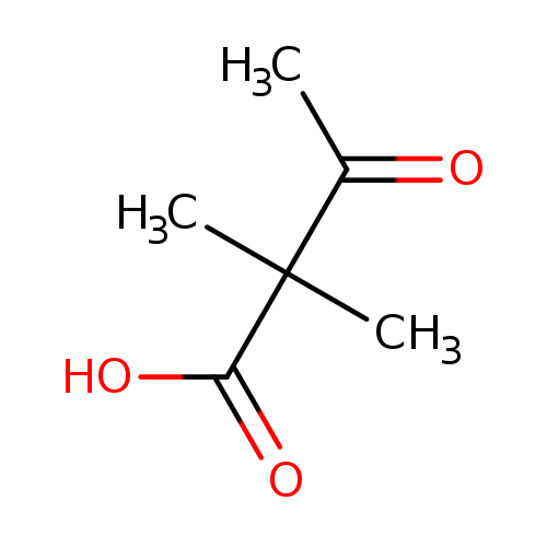 CC(=O)C(C(=O)O)(C)C