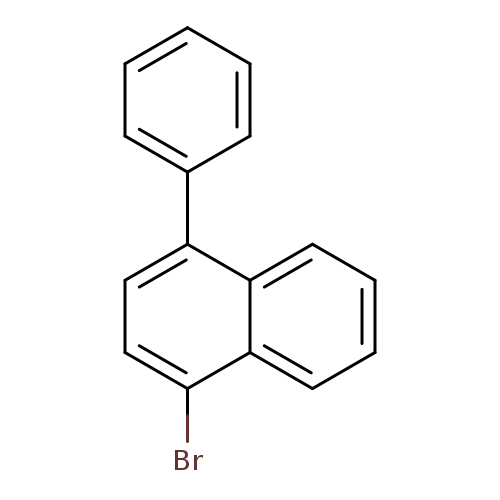 Brc1ccc(c2c1cccc2)c1ccccc1