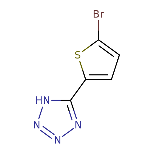 Brc1ccc(s1)c1nnn[nH]1