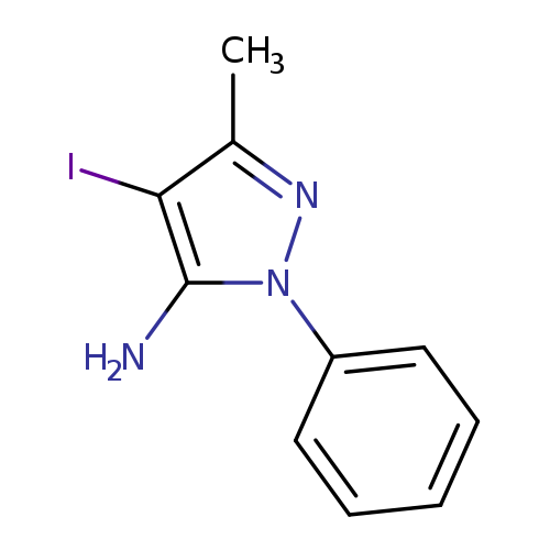 Cc1nn(c(c1I)N)c1ccccc1