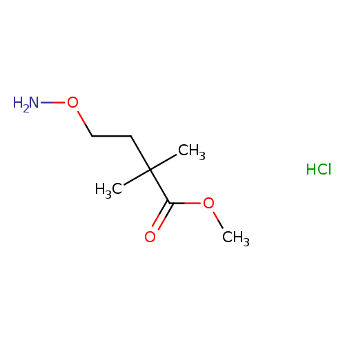 NOCCC(C(=O)OC)(C)C.Cl