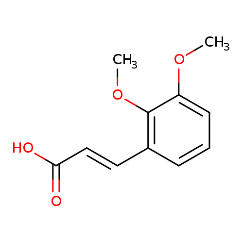 COc1c(/C=C/C(=O)O)cccc1OC