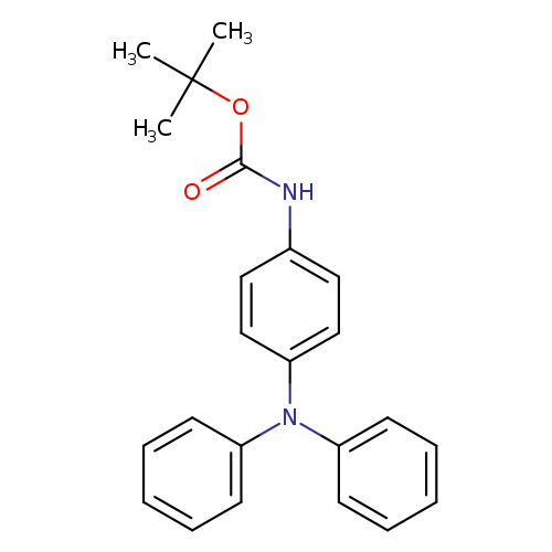 O=C(OC(C)(C)C)Nc1ccc(cc1)N(c1ccccc1)c1ccccc1