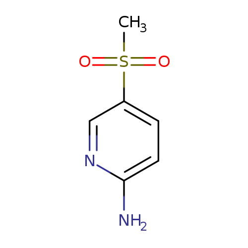 Nc1ccc(cn1)S(=O)(=O)C