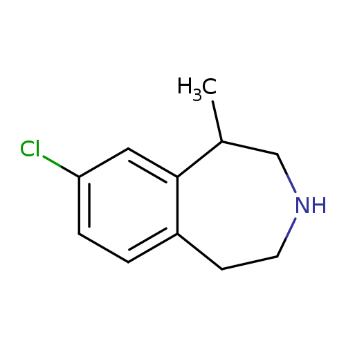 Clc1ccc2c(c1)C(C)CNCC2