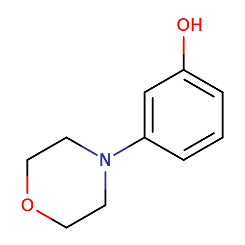 Oc1cccc(c1)N1CCOCC1