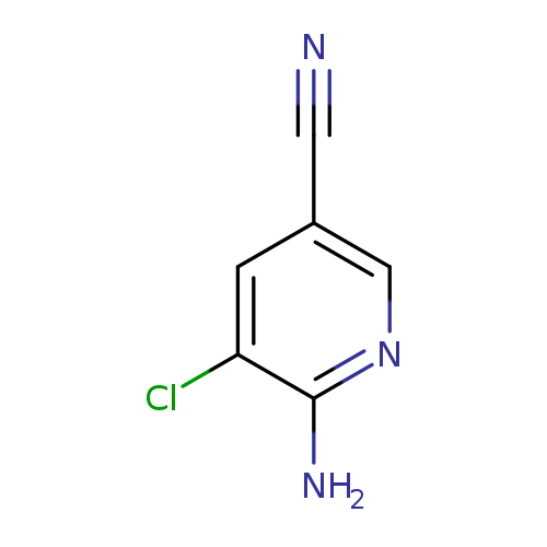 N#Cc1cnc(c(c1)Cl)N