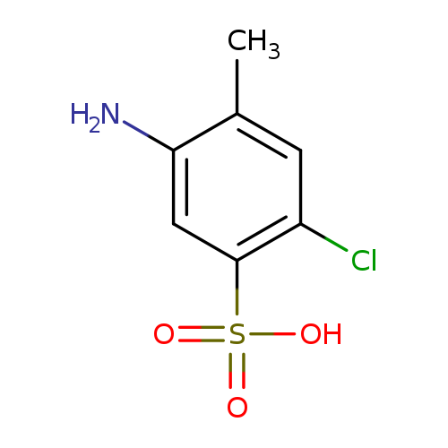 Cc1cc(Cl)c(cc1N)S(=O)(=O)O