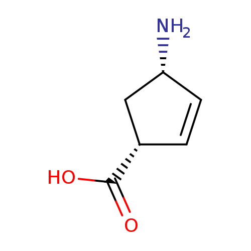 N[C@H]1C[C@H](C=C1)C(=O)O