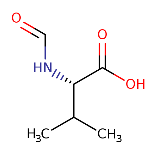 O=CN[C@H](C(=O)O)C(C)C