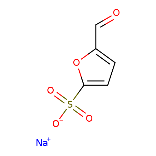 O=Cc1ccc(o1)S(=O)(=O)[O-].[Na+]