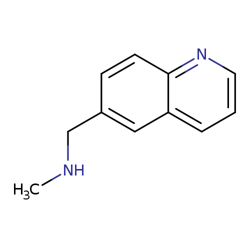 CNCc1ccc2c(c1)cccn2