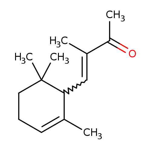 CC1=CCCC(C1C=C(C(=O)C)C)(C)C