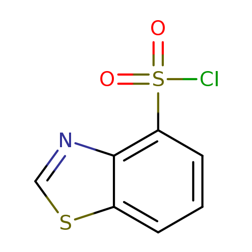 ClS(=O)(=O)c1cccc2c1ncs2