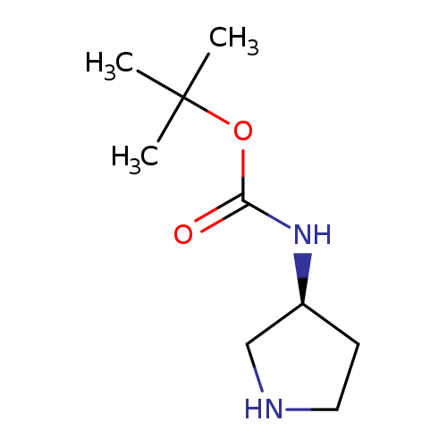 O=C(OC(C)(C)C)N[C@@H]1CNCC1