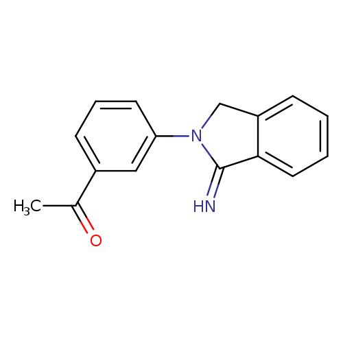 CC(=O)c1cccc(c1)N1Cc2c(C1=N)cccc2